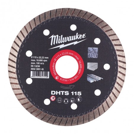 Tarcza diamentowa DHTS 115 mm Milwaukee