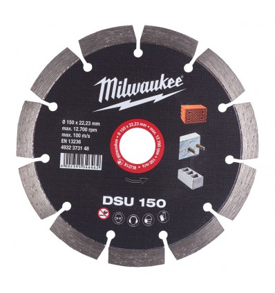 Tarcza diamentowa DSU 150 mm Milwaukee