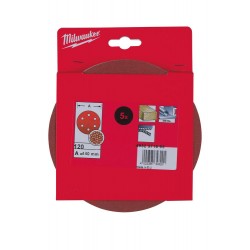 5 SZTUK PAPIERU ŚCIERNEGO Ø 125 MM