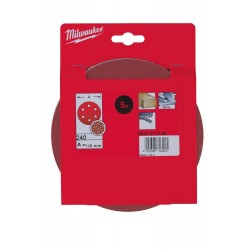 5 SZTUK PAPIERU ŚCIERNEGO Ø 125 MM