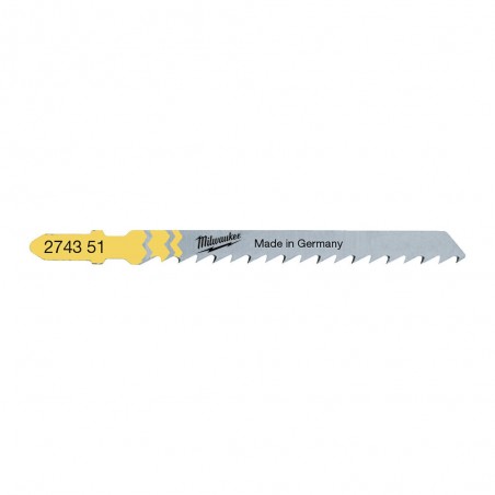 Brzeszczot 75x2,5 mm do czystego cięcia Milwaukee 5 szt.