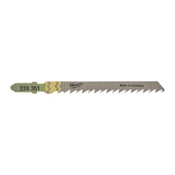 Brzeszczot do drewna i plastiku 75x2,5 mm Milwaukee 25 szt.