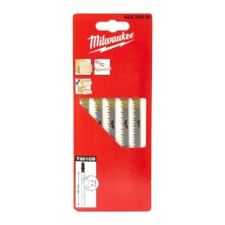 Brzeszczot do drewna i plastiku 105x3 mm Milwaukee T 301 5 szt.