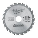 Tarcza tnąca do drewna 165x30 mm Milwaukee WCSB