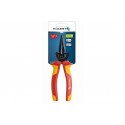 Szczypce wydłużone wygięte 160 mm 1000V VDE Hogert HT1P919