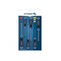 Zestaw wkrętaków stal S2 Hogert HT1S095 6 szt.