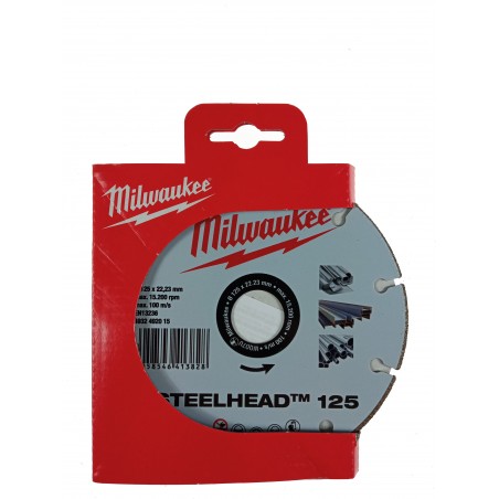 Tarcza diamentowa 125x22,23 mm STEELHEAD Milwaukee