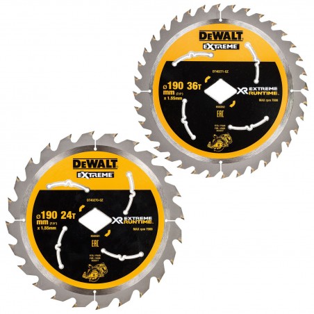 Piła tarczowa 190 x 36 DeWalt DT40270