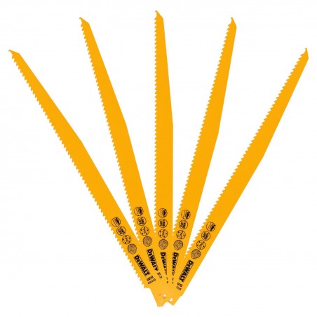Brzeszczoty do drewna bimetal DeWalt DT2350