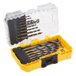 Zestaw wierteł do metalu HSS-G BLACK & GOLD DeWalt DT70729 23 SZT.