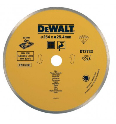 Tarcza do cięcia płytek ceramicznych DeWalt DT3733