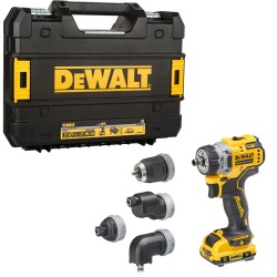 Wiertarko-wkrętarka 12V z wymiennymi głowicami DeWalt DCD703L2T