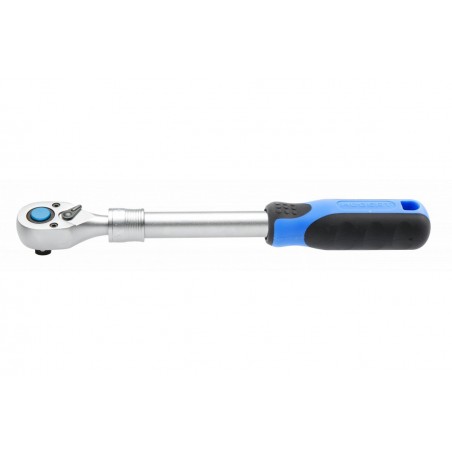 Grzechotka teleskopowa 1/2'' 72 zęby CrV Hogert HT1R342