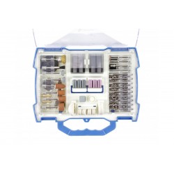 Komplet akcesoriów zapasowych do mini szlifierki Hogert HT2E115 145 szt.