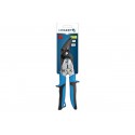 Nożyce do blachy 250 mm odgięte prawe CrMo Hogert HT3B505