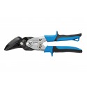 Nożyce do blachy 250 mm odgięte lewe CrMo Hogert HT3B504