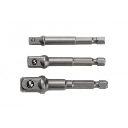 Adapter do nasadek, uchwyt wiertarkowy, 1/4, 3/8, 1/2 cala Hogert HT1S445