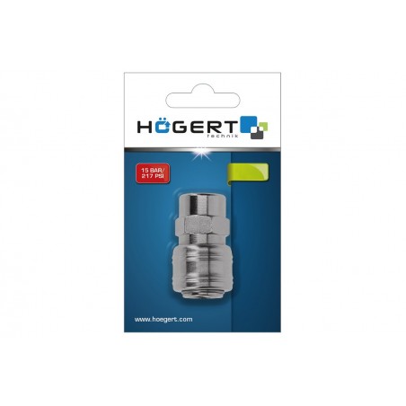 Szybkozłączka męska 1/4 Hogert HT4R802
