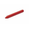 Kreda techniczna czerwona 120 mm Hogert HT3B775 12 szt.