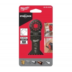 Brzeszczot bimetalowy do drewna 47x43 mm Milwaukee