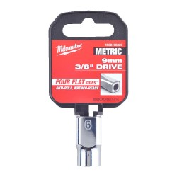 Nasadka chromowana 3/8'' 8 mm standardowa Milwaukee