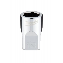 Nasadka chromowana 3/8'' 12 mm standardowa Milwaukee