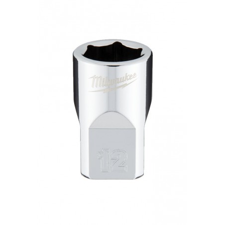 Nasadka chromowana 3/8'' 12 mm standardowa Milwaukee