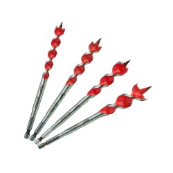Zestaw wierteł do drewna 1/4'' Hex Milwaukee 4 szt.