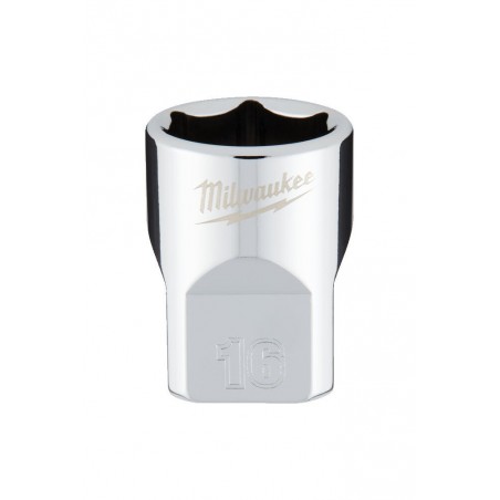 Nasadka chromowana 3/8'' 16 mm standardowa Milwaukee