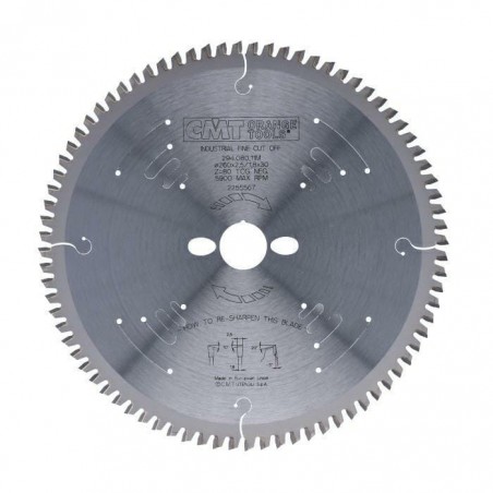Tarcza do drewna 260x30 mm CMT