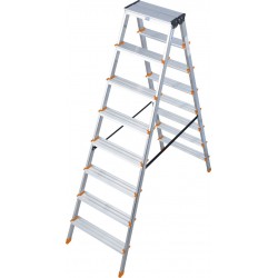 Drabina dwustronna ze stopniami 2x8 Krause