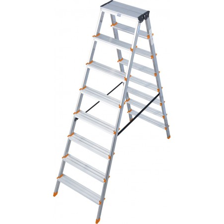 Drabina dwustronna ze stopniami 2x8 Krause