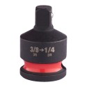 Adapter nasadek udarowych 3/8'' - 1/4'' kwadrat Milwaukee