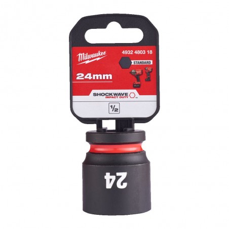 Nasadka udarowa 25 mm 1/2'' krótka Milwaukee