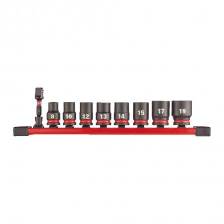 Zestaw nasadek udarowych 3/8'' Milwaukee 9 szt.