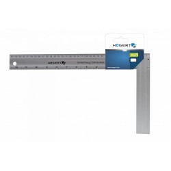Kątownik stolarski aluminiowy 250×190 mm Hogert HT4M202
