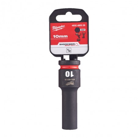 Nasadka udarowa 10 mm 1/2'' długa Milwaukee