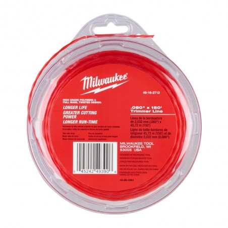 Żyłka do podkaszarki 2 mm x 45 m Milwaukee