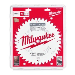 Tarcza pilarska do drewna 250x30x2.8 mm Milwaukee