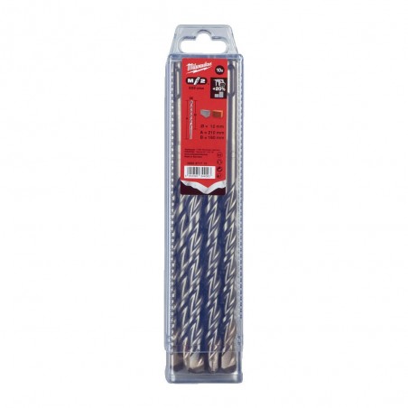 Wiertło do betonu SDS-Plus 12x210x160 mm 2-ostrzowe Milwaukee