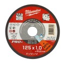 Tarcza cienka do cięcia metalu 22.2x125 mm SCS 41 / 125 Milwaukee