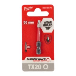 Bit udarowy 50 mm TX 20 Shockwave Impact Duty Milwaukee