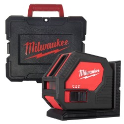 Laser krzyżowy zielony 4xAA Milwaukee CLL-C