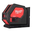 Laser krzyżowy zielony 4xAA Milwaukee CLL-C