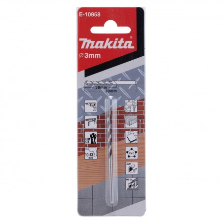 Wiertło uniwersalne 3x38x70mm Makita HM/CT