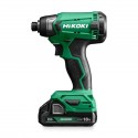 Zestaw HiKOKI 18V Wkrętarka udarowa DV18DA + Zakrętarka udarowa WH18DA + 2x2Ah