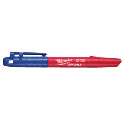 Marker ze standardową końcówką niebieski Milwaukee Inkzall