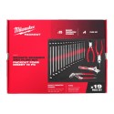 Wkładka do szuflad Packout z kluczami i szczypcami Milwaukee, 19 el.
