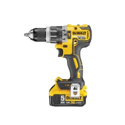 Zestaw DeWalt 18V Wkrętarka udarowa DCD796 + Szlifierka kątowa DCG405 + 2x5Ah + TSTAK VI