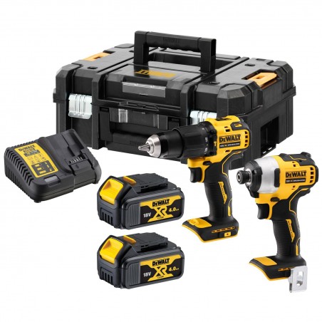 Zestaw DeWalt 18V Wkrętarka DCD708 + Zakrętarka udarowa DCF809 + 2x5Ah DCK2061P2T